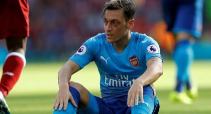 Mesut Ozil preparing to leave Arsenal on a free transfer next summer