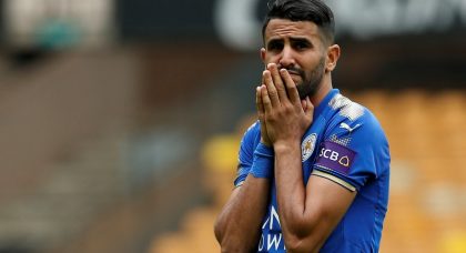 Leicester City’s Riyad Mahrez wanted Deadline Day transfer to Manchester United