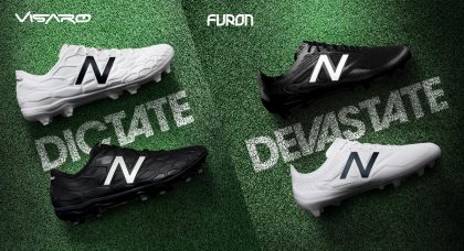 New Balance Football release Blackout and Whiteout Furon 3.0 and Visaro 2.0 range