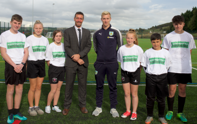 Football Foundation: Burnley defender Ben Mee unveils Lancashire football hub