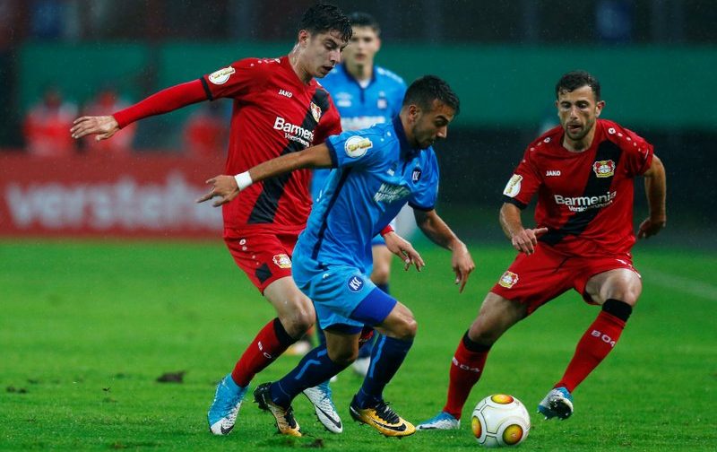 Liverpool welcome Bayer Leverkusen teenager Kai Havertz to Melwood training ground