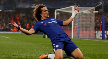 Manchester United lining up shock swoop for Chelsea defender David Luiz after Antonio Conte bust-up