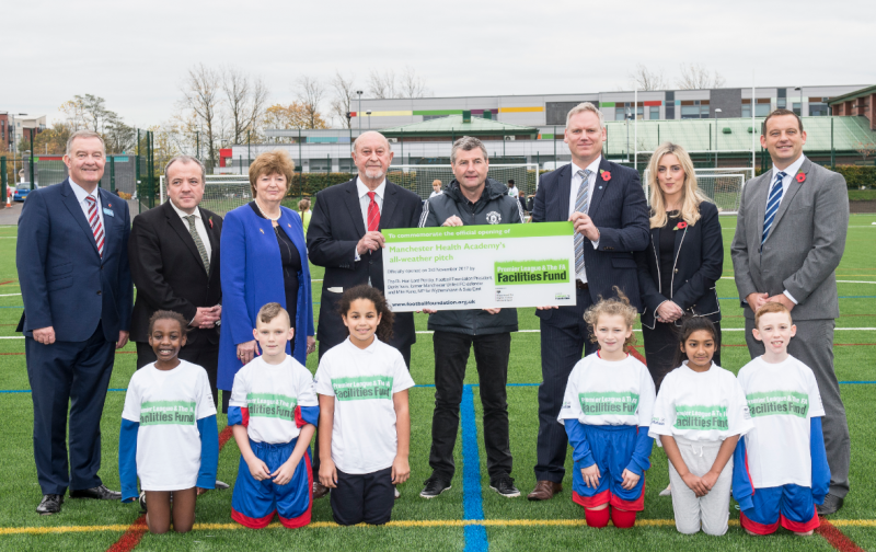 Football Foundation: Seven-time Premier League winner Denis Irwin unveils a new Manchester football hub