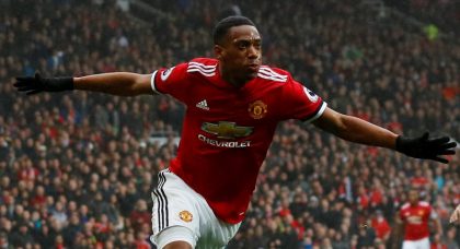 Manchester United forward Anthony Martial discussing personal terms with Serie A champions Juventus
