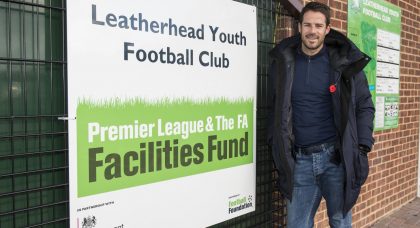 Football Foundation: In A League Of His Own! Jamie Redknapp opens Surrey’s newest football hub