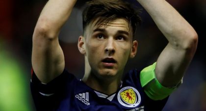 Celtic defender Kieran Tierney added to Jose Mourinho’s Manchester United wishlist
