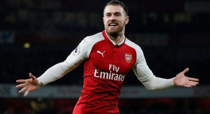 Arsenal looking to begin negotiations over new contract for hat-trick hero Aaron Ramsey