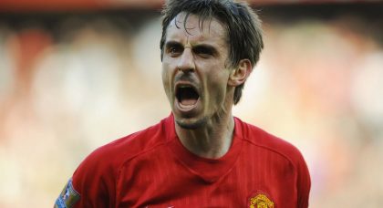 Career in Pictures: Manchester United legend Gary Neville