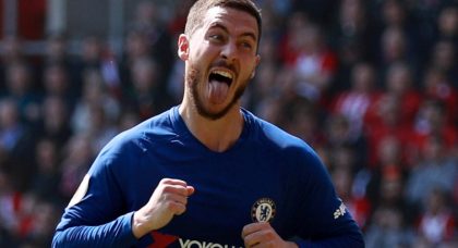 Chelsea star Eden Hazard says there is “no chance” of him joining Manchester United