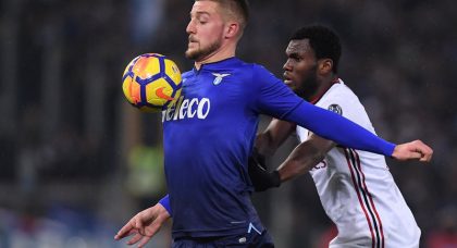 Manchester United agree £80m transfer of Lazio star Sergej Milinković-Savić