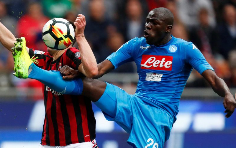 Napoli could be willing to get a deal done with Manchester United for defender Kalidou Koulibaly
