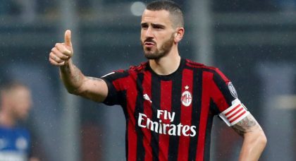 Manchester United closely monitoring AC Milan captain Leonardo Bonucci