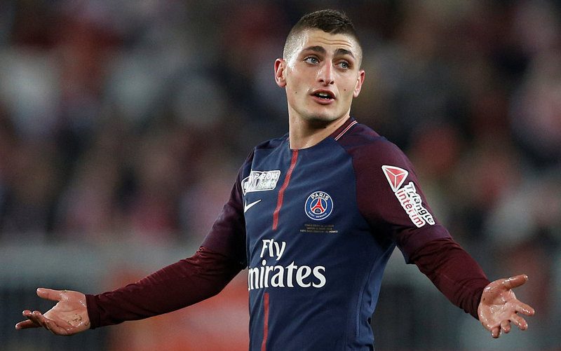 Paris Saint-Germain’s £100m-rated Marco Verratti is Manchester United’s top transfer target