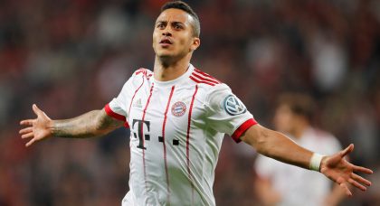 Manchester United considering summer swoop for Bayern Munich midfielder Thiago Alcántara