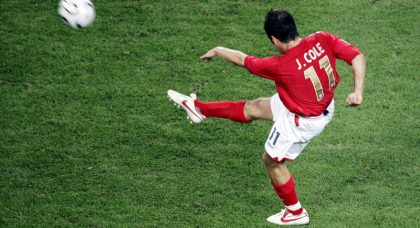 Boy’s Got Skills: England midfielder Joe Cole’s stunning strike against Sweden