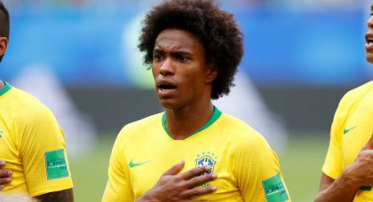 Chelsea want over £70m for Manchester United and Barcelona target Willian