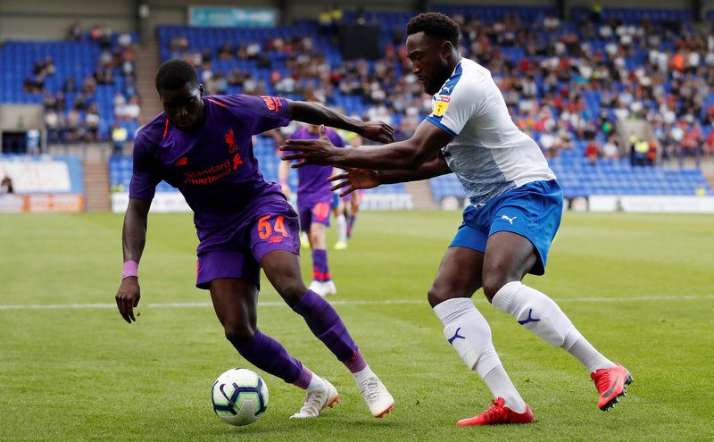 Aston Villa weighing up loan offer for Liverpool winger Sheyi Ojo