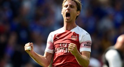 Arsenal full back Nacho Monreal nears a return to Spain with Real Sociedad
