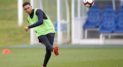 Boy’s Got Skills: Liverpool’s Trent Alexander-Arnold’s crisp crossbar challenge