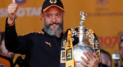 Wolves boss Nuno Espírito Santo added to Manchester United’s shortlist of potential Jose Mourinho successors