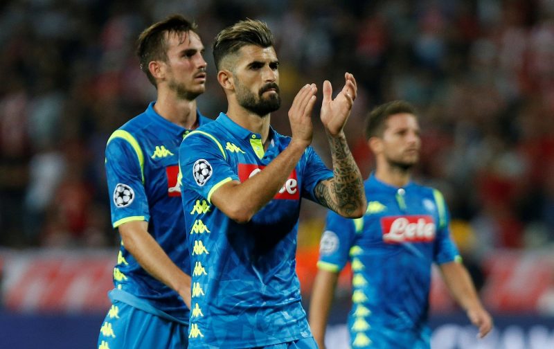 Chelsea denied the chance to sign Napoli full-back Elseid Hysaj