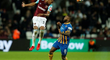 Man City and Borussia Dortmund watch West Ham United’s Reece Oxford