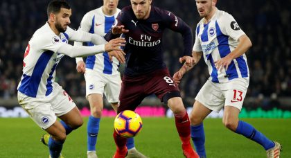Aaron Ramsey holds talks with PSG over possible January switch