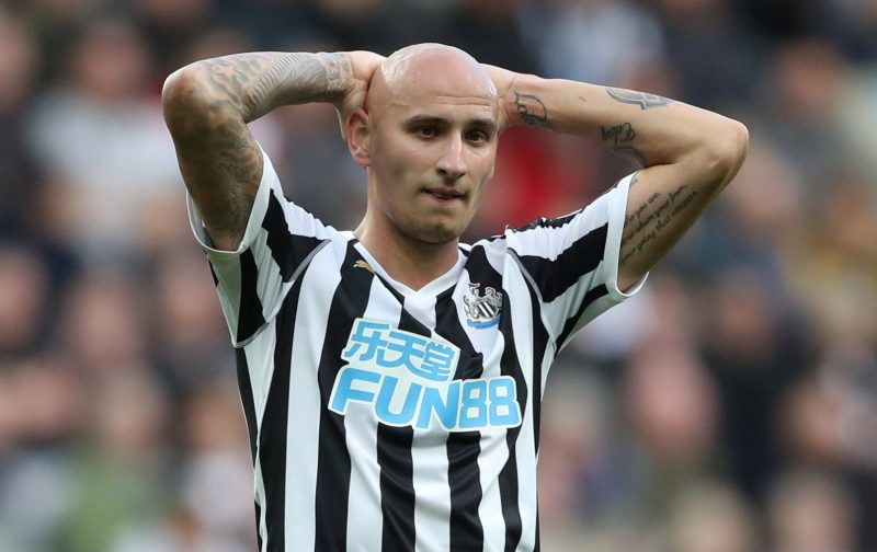 West Ham consider swoop for Newcastle United midfielder Jonjo Shelvey
