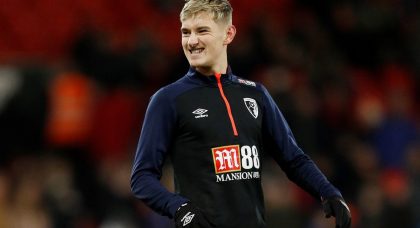 Manchester United and Tottenham linked with Bournemouth’s David Brooks