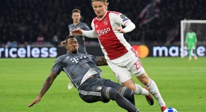 West Ham and Southampton tracking Ajax forward Kasper Dolberg