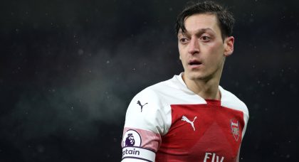 Arsenal fail in bid to move Mesut Ozil to Inter Milan