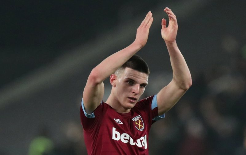 Tottenham plan £35 million swoop for West Ham midfielder Declan Rice