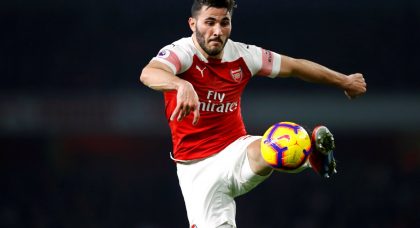 FC Barcelona target surprise deal for Arsenal full-back Sead Kolasinac
