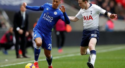 Manchester United and Tottenham Hotspur could compete with Leicester City to sign loan star Youri Tielemans from Monaco