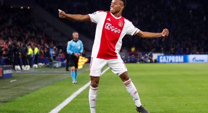 Liverpool join Everton in showing an interest in Ajax forward David Neres