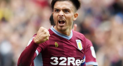 Crystal Palace join Tottenham in the race to sign Aston Villa star Jack Grealish