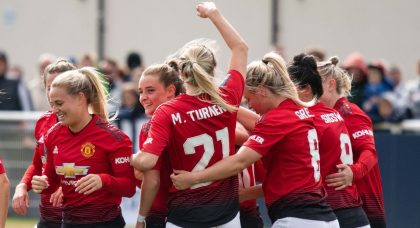 Manchester United seal promotion to Women’s Super League