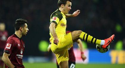 Arsenal monitoring Borussia Dortmund and Germany midfielder Mario Gotze