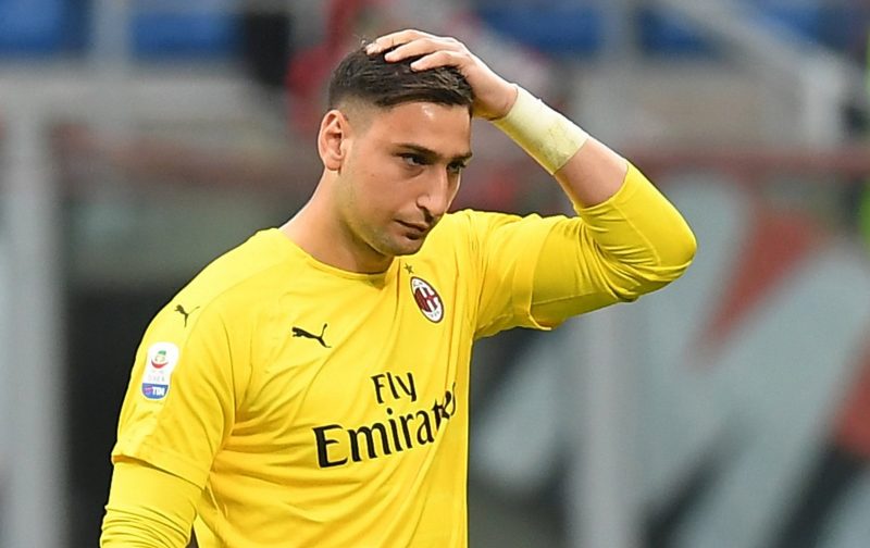 Arsenal linked with AC Milan and Italy goalkeeper Gianluigi Donnarumma