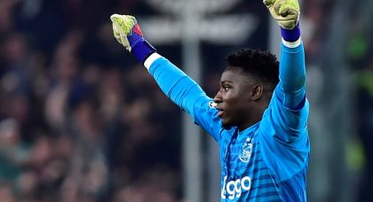 Manchester United have bid rejected for Ajax goalkeeper Andre Onana
