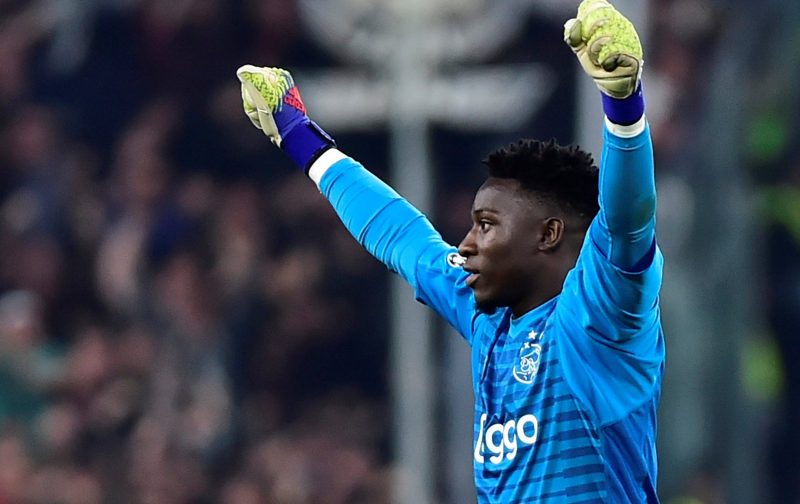 Manchester United have bid rejected for Ajax goalkeeper Andre Onana