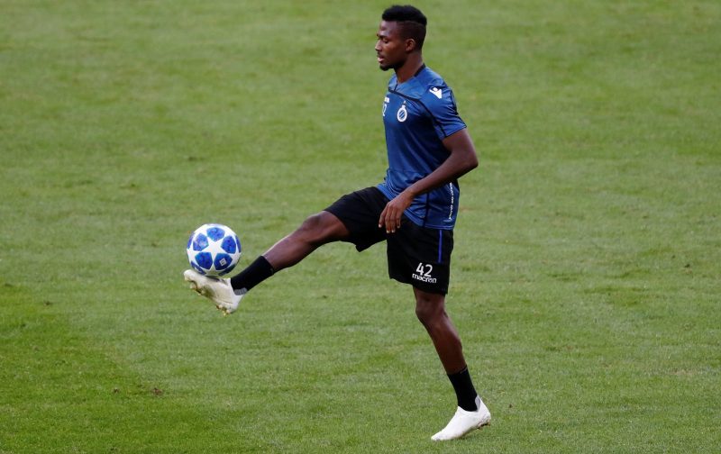 Arsenal make £12million bid for Club Brugge forward Emmanuel Dennis
