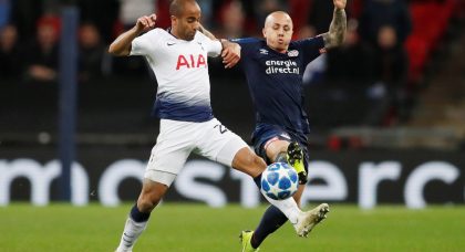 Manchester City close to re-signing full-back Angelino from PSV Eindhoven