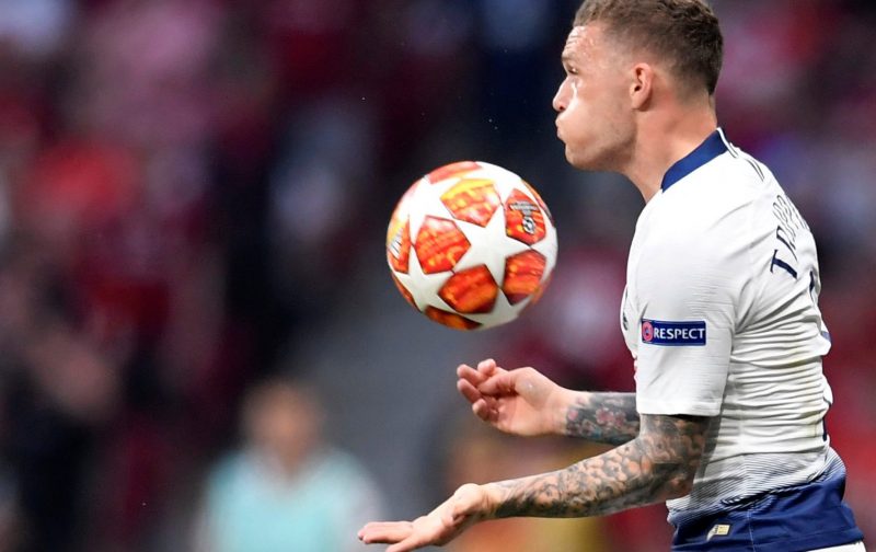 Tottenham Hotspur right-back Kieran Trippier a Juventus transfer
