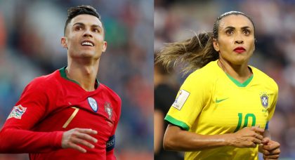 Who are the highest earning players in men’s and women’s football?