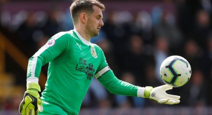 Aston Villa to make improved offer for Burnley captain Tom Heaton
