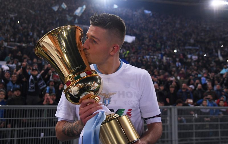 Manchester United agree terms with Lazio midfielder Sergej Milinkovic-Savic