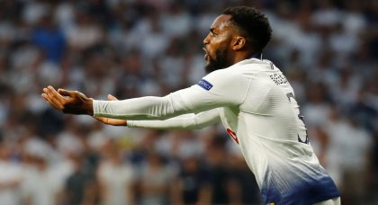Tottenham Hotspur put £20million valuation on left-back Danny Rose