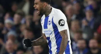 Brighton & Hove Albion striker Jurgen Locadia a Fenerbahce target