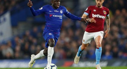 Chelsea have agreement with Real Madrid over possible N’Golo Kante sale